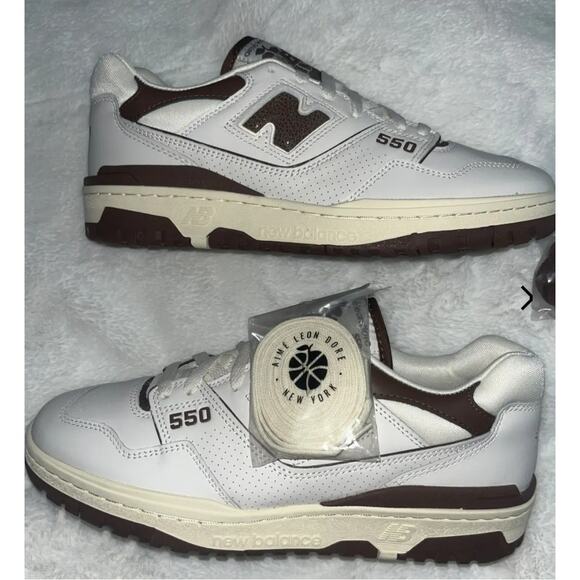 AIMÉ LEON DORE × NEW BALANCE 550 “BROWN/WHITE” – MEN’S US 11 – # BB550AB1 – NIB main image 7